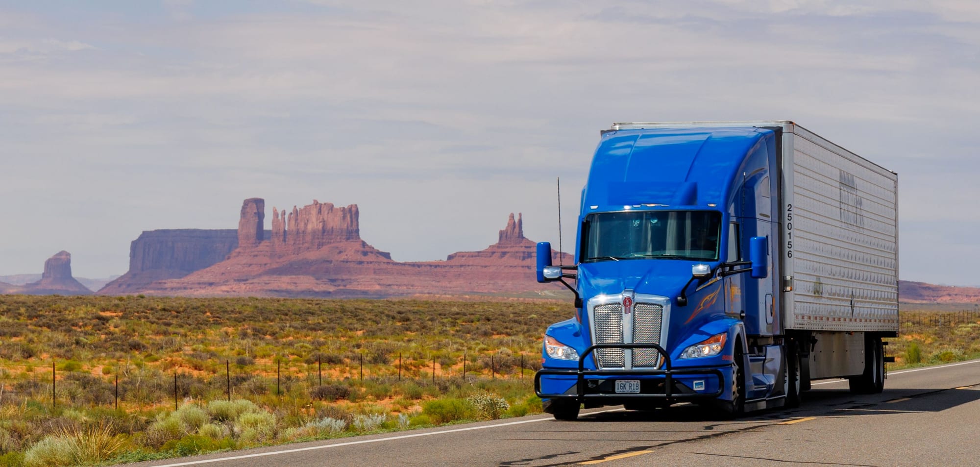 On-highway, desert interstate