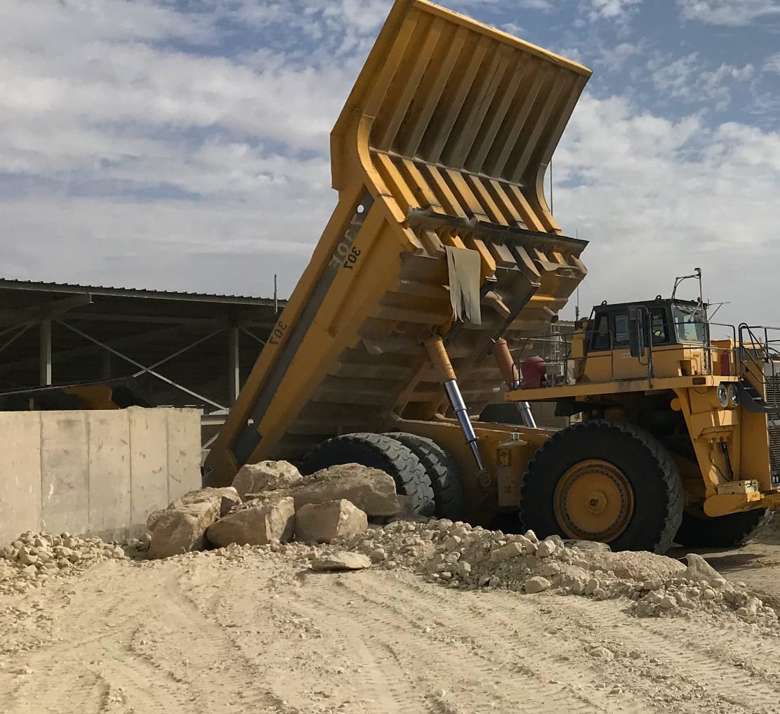 Mining haul truck